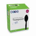 Dixie Grab’N Go Wrapped Cutlery, Teaspoons, Black, PK540, 540PK TM5W540